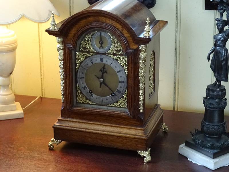 19th. century Winterhalder & Hofmeier Ting-Tang bracket clock